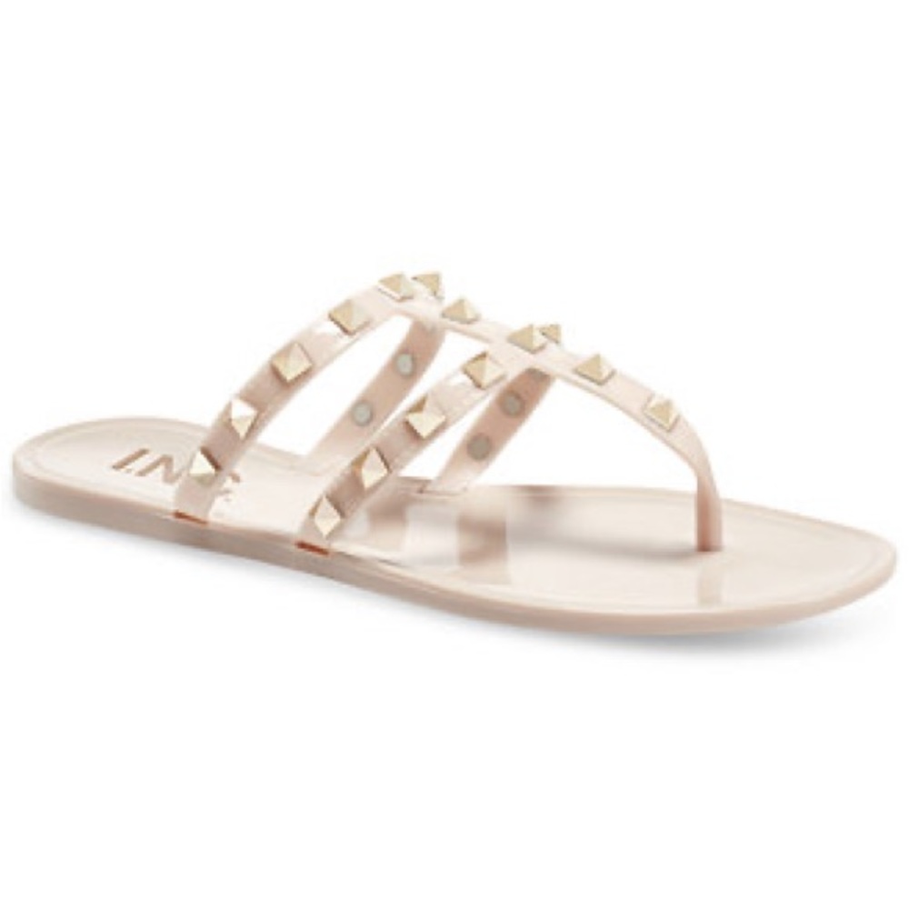 INC Jelly Sandal